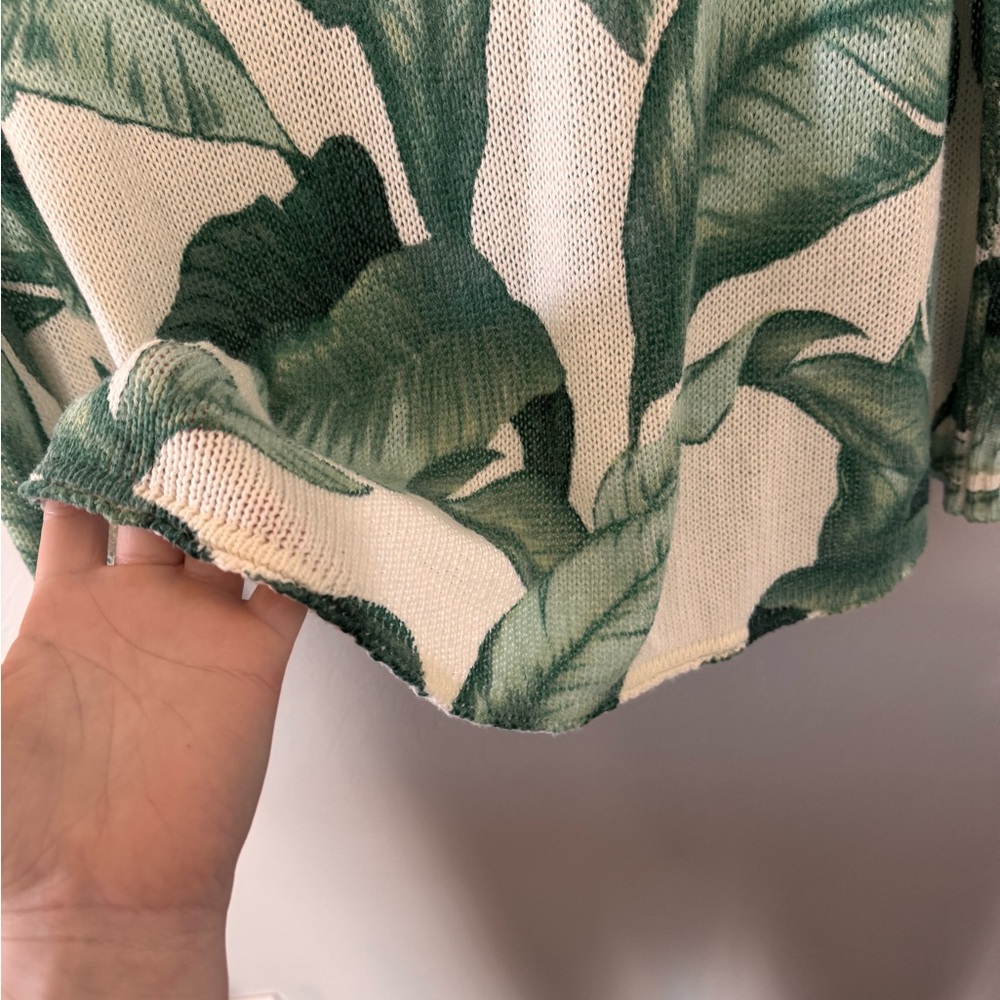 Show Me Your Mumu x REVOLVE Ryan Rene Reversible Sweater in Palmtini Knit - Picture 9 of 12